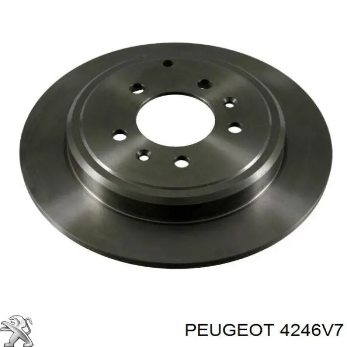 4246V7 Peugeot/Citroen Freno de disco trasero