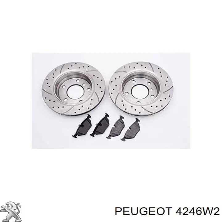 Freno de disco delantero Citroen C4 UD