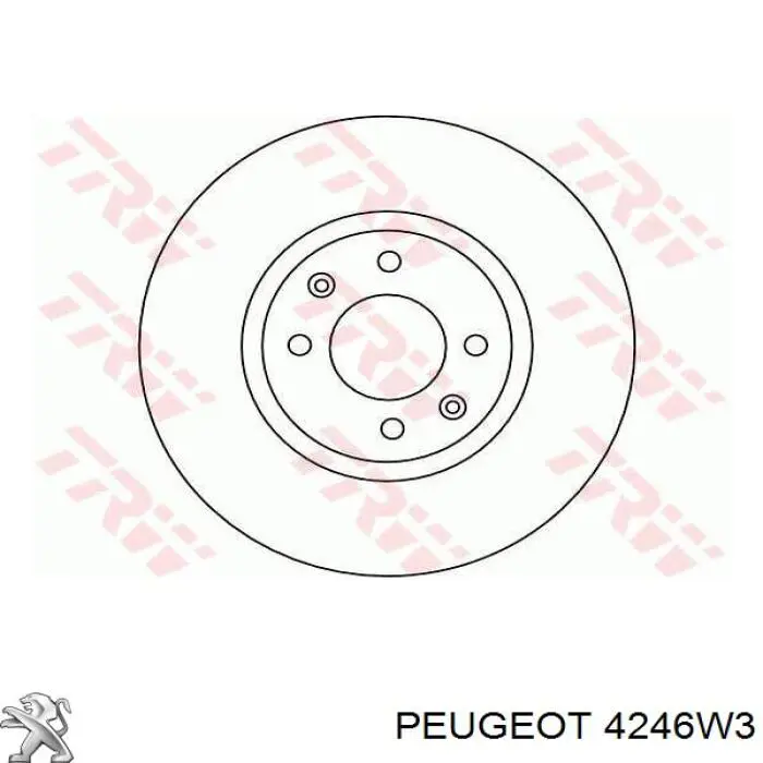 4246W3 Peugeot/Citroen Discos