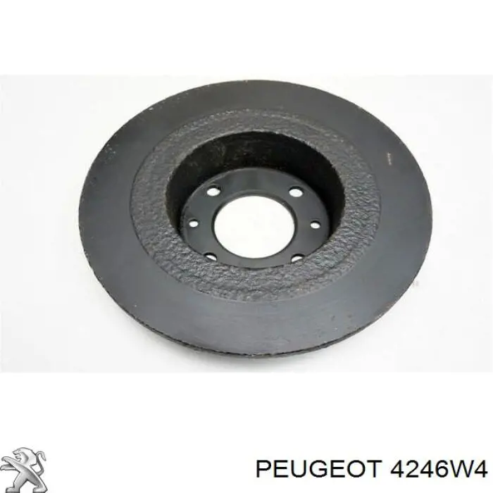 4246W4 Peugeot/Citroen disco de freno trasero