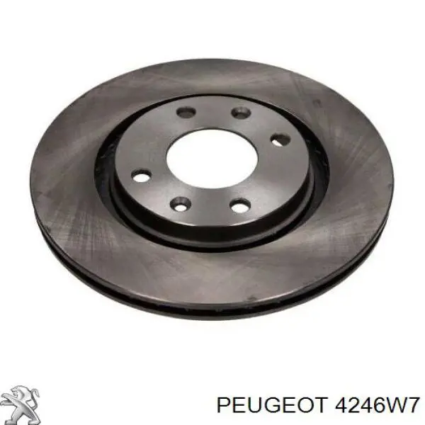Comprar 4246W7 Peugeot/Citroen Freno de disco delantero