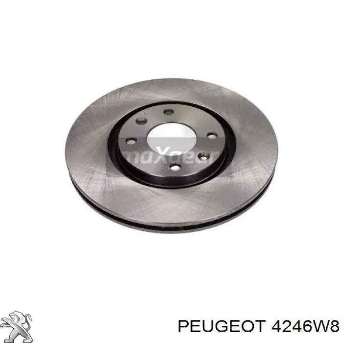 Freno de disco delantero Citroen C4 UD