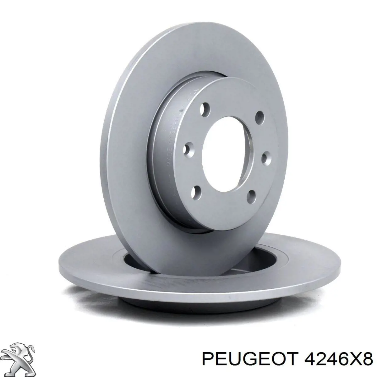 Comprar 4246X8 Peugeot/Citroen Disco de freno trasero