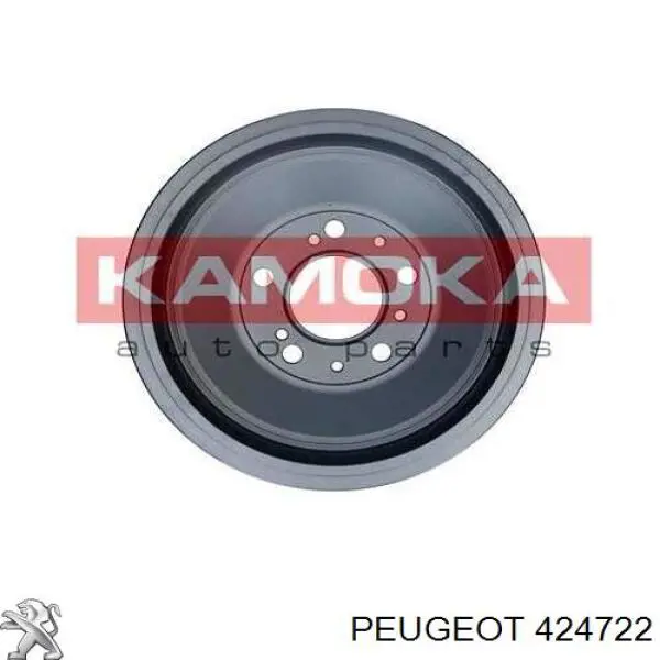424722 Peugeot/Citroen freno de tambor trasero