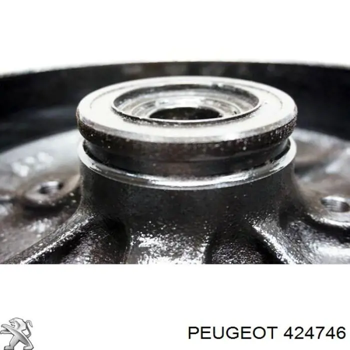 Tambor de freno trasero Peugeot/Citroen 424746