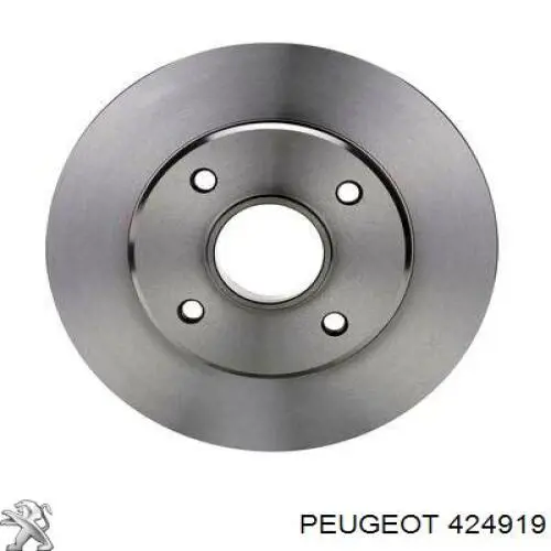 Comprar 424919 Peugeot/Citroen Disco de freno trasero