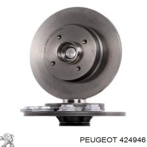 Disco de freno trasero Peugeot/Citroen 424946 precio, desde 73,12 EUR