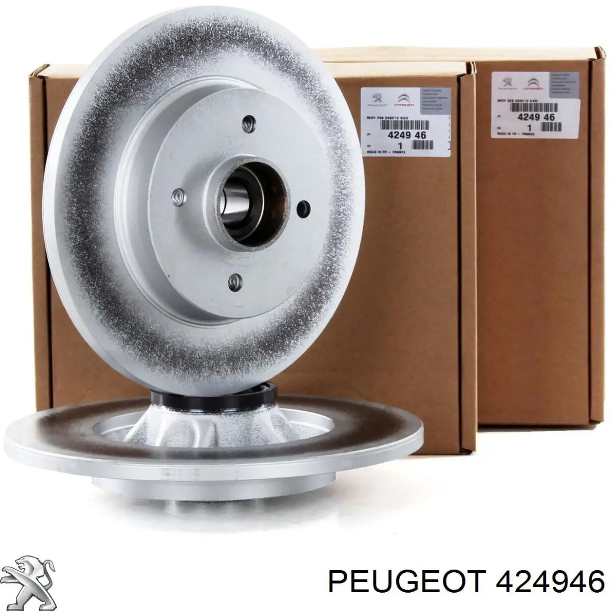 Comprar 424946 Peugeot/Citroen Disco de freno trasero