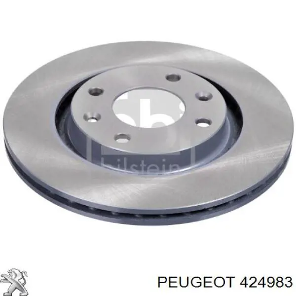 Freno de disco delantero Peugeot 208 CA, CC
