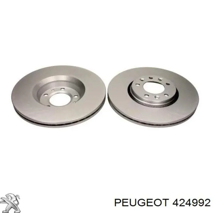 Comprar 424992 Peugeot/Citroen Freno de disco delantero