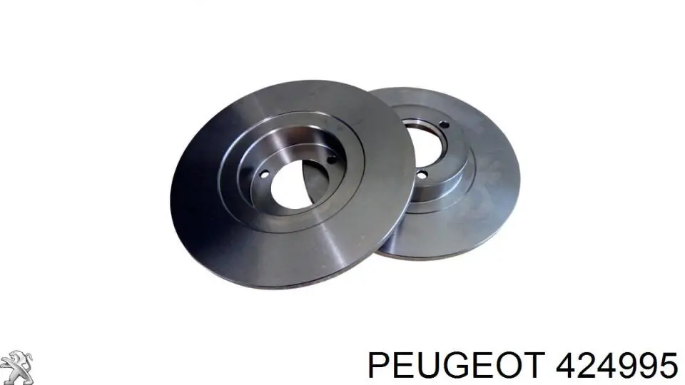 Disco de freno delantero Peugeot/Citroen 424995