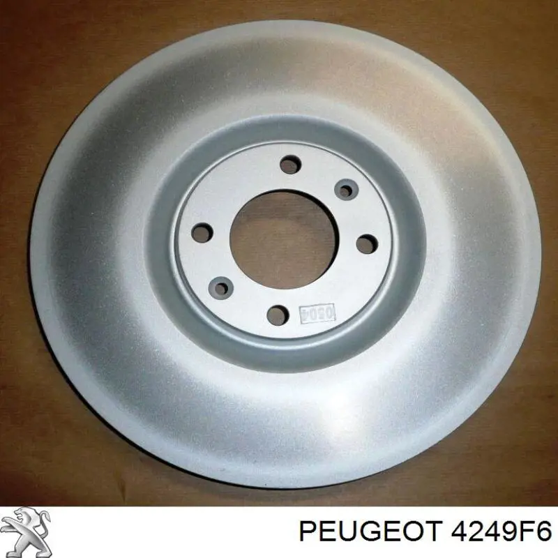 4249F6 Peugeot/Citroen disco de freno delantero