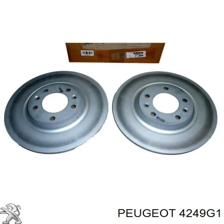 Comprar 4249G1 Peugeot/Citroen Freno de disco delantero