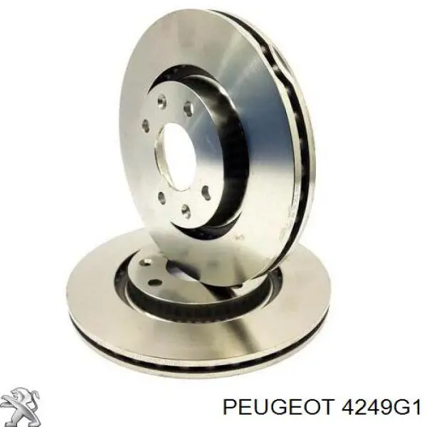 Disco de freno 4249G1 Peugeot/Citroen