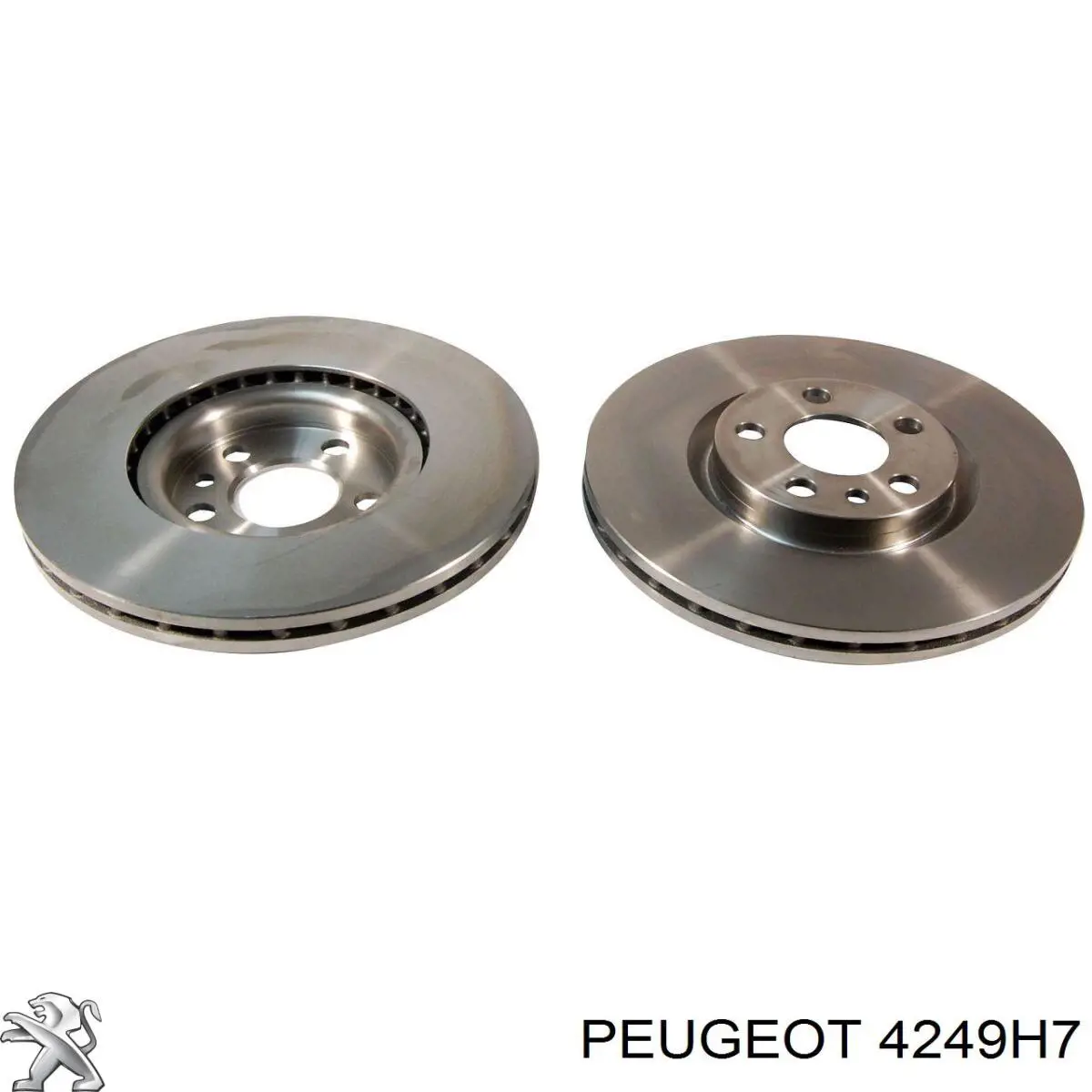 Frenos delanteros Peugeot/Citroen 4249H7 precio, desde 42,02 EUR