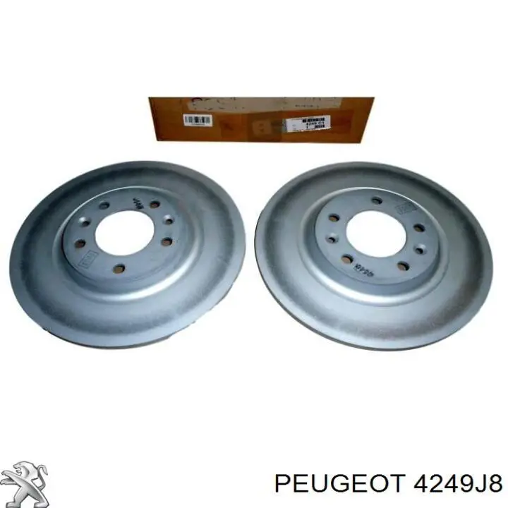 Comprar 4249J8 Peugeot/Citroen Freno de disco delantero