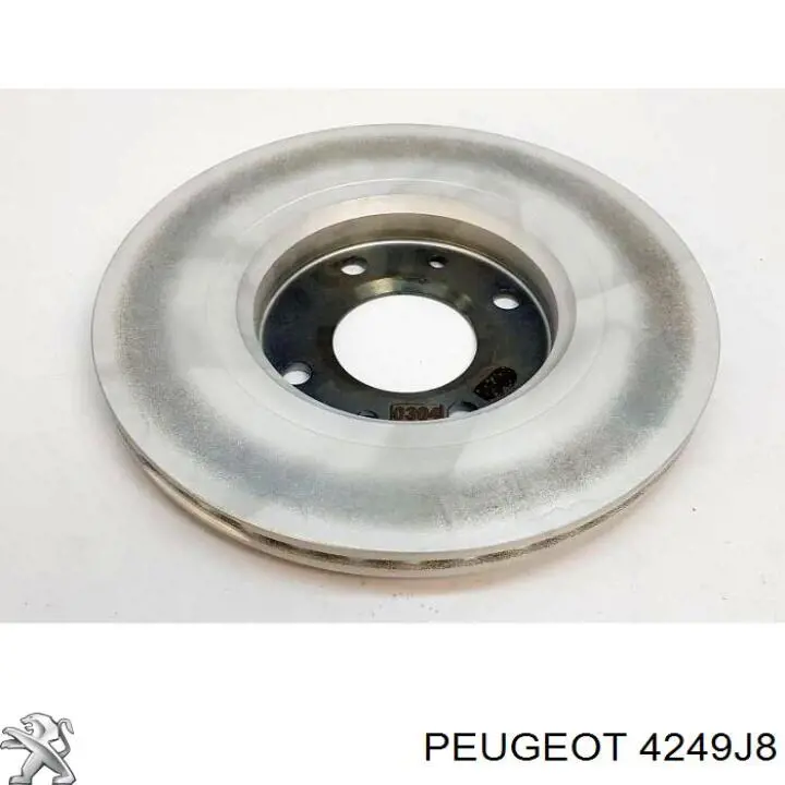Disco de freno delantero Peugeot/Citroen 4249J8