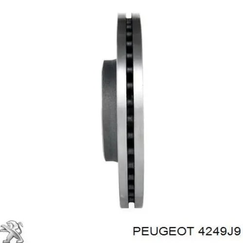 Comprar 4249J9 Peugeot/Citroen Freno de disco delantero