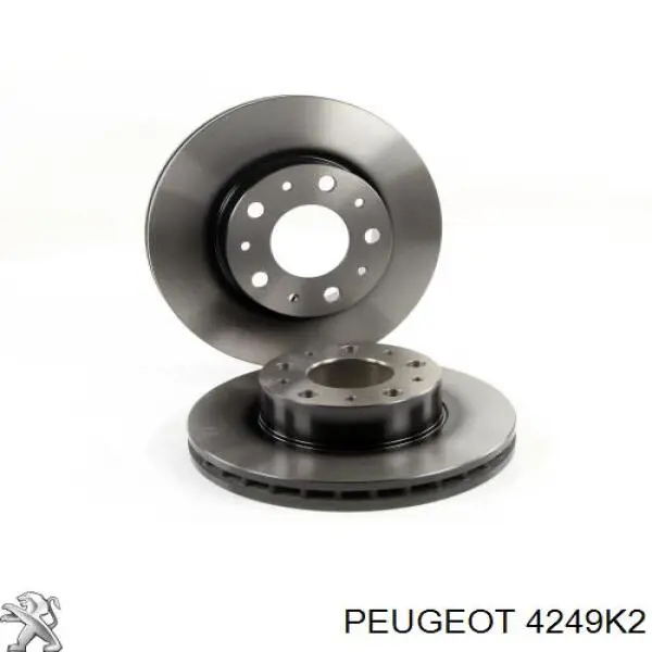 4249K2 Peugeot/Citroen Discos