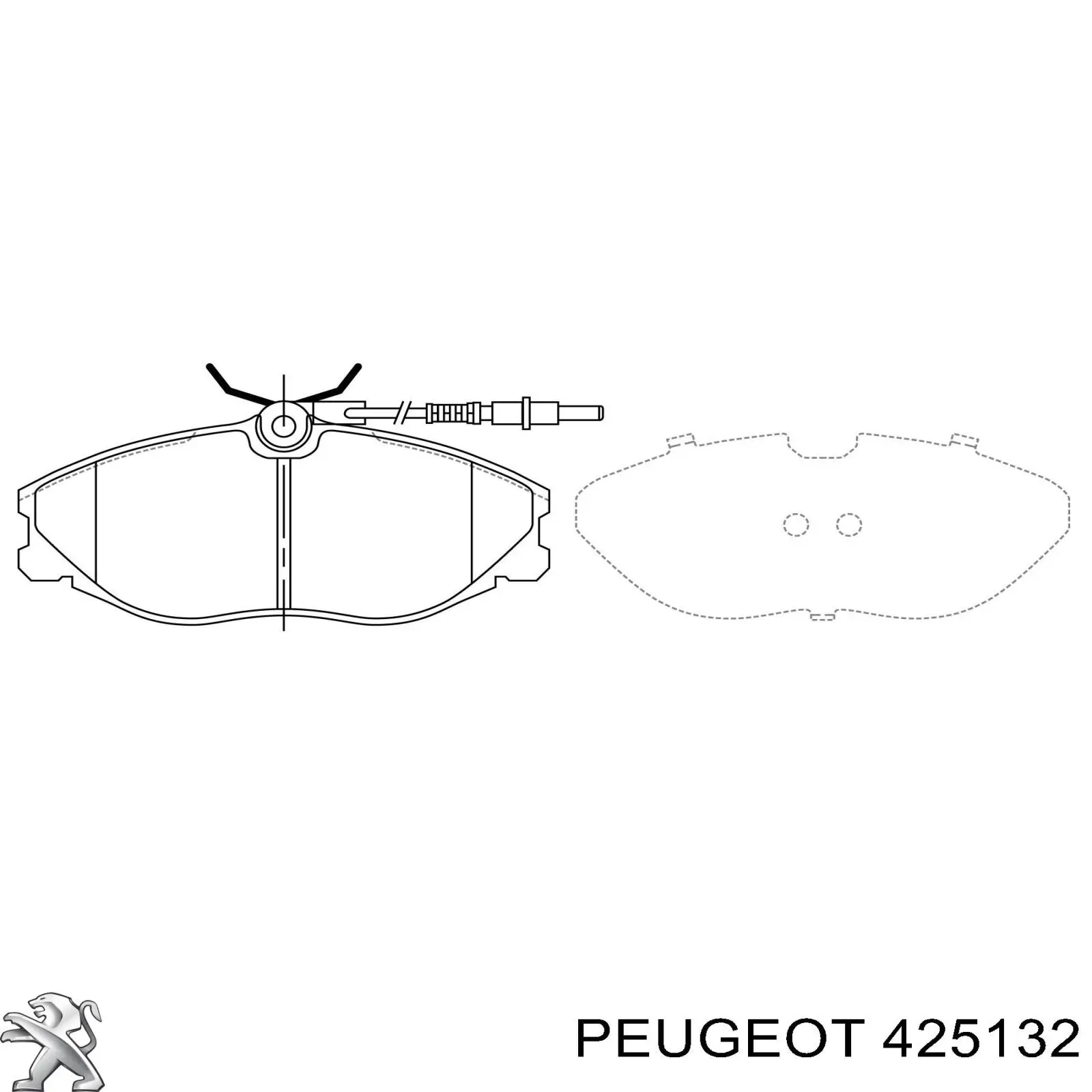 Pastillas freno delanteras Peugeot/Citroen 425132 precio, desde 25,06 EUR