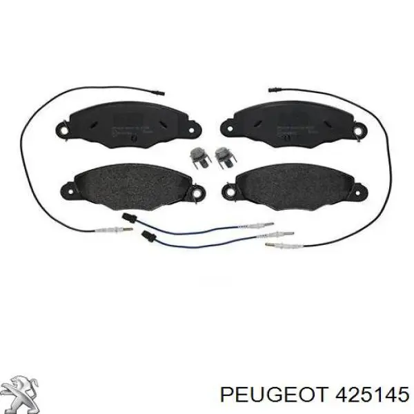 425145 Peugeot/Citroen Pastillas delanteras