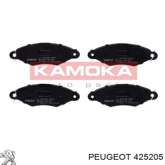 Comprar 425205 Peugeot/Citroen Pastillas delanteras de freno
