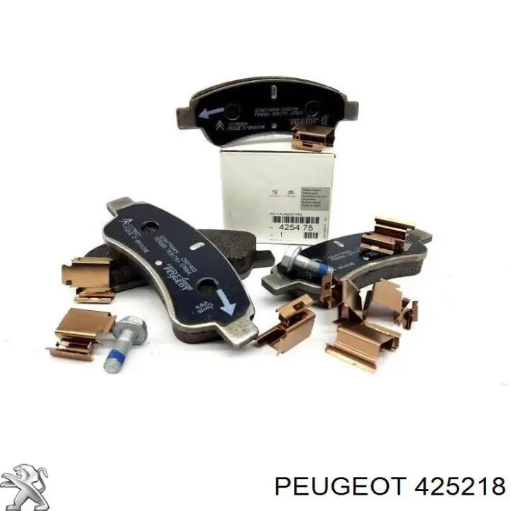 425218 Peugeot/Citroen Pastillas delanteras