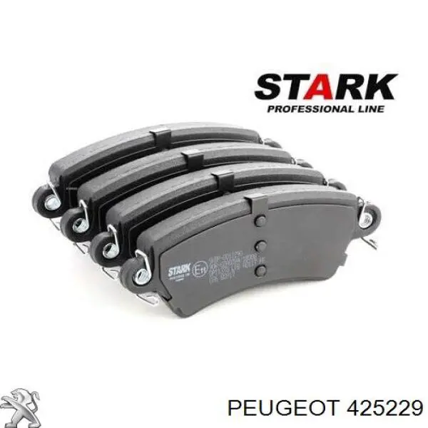 Pastillas freno delanteras Peugeot/Citroen 425229 precio, desde 24,50 EUR