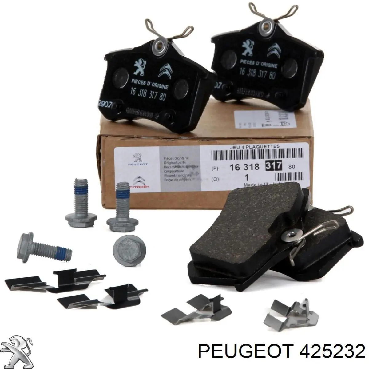 Pastillas traseras de freno Peugeot/Citroen 425232 precio, desde 18,53 EUR