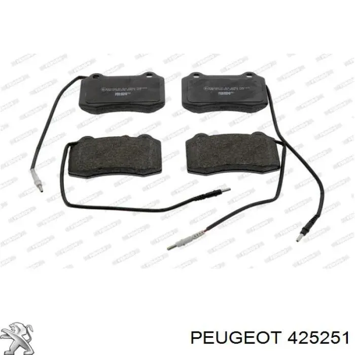 Pastillas freno delanteras Peugeot/Citroen 425251 precio, desde 37,95 EUR
