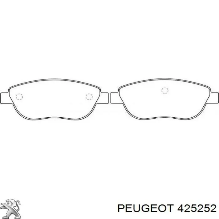 Pastillas de freno delanteras Citroen C3 1 FC