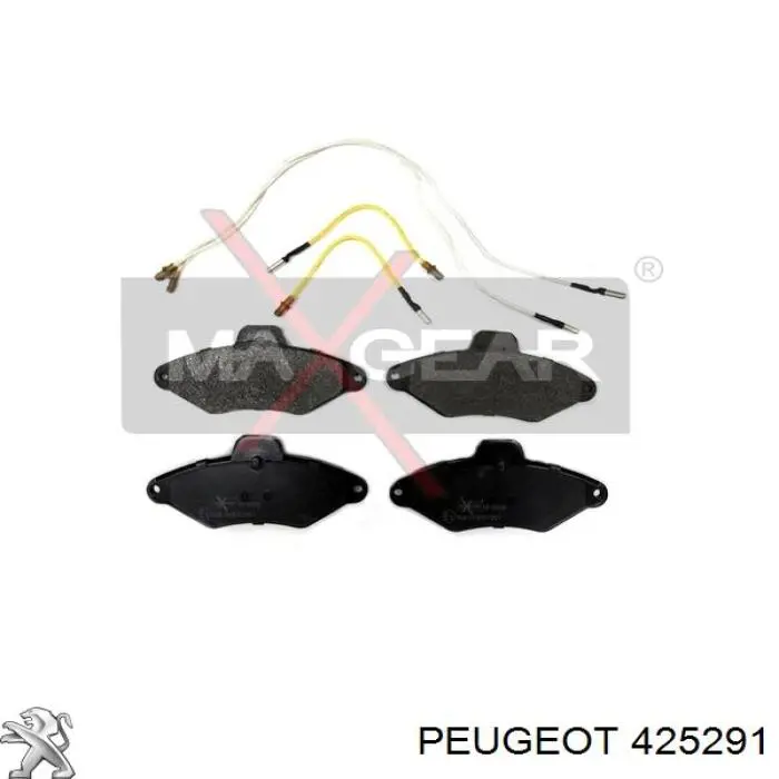 Pastillas freno delanteras Peugeot/Citroen 425291 precio, desde 25,08 EUR
