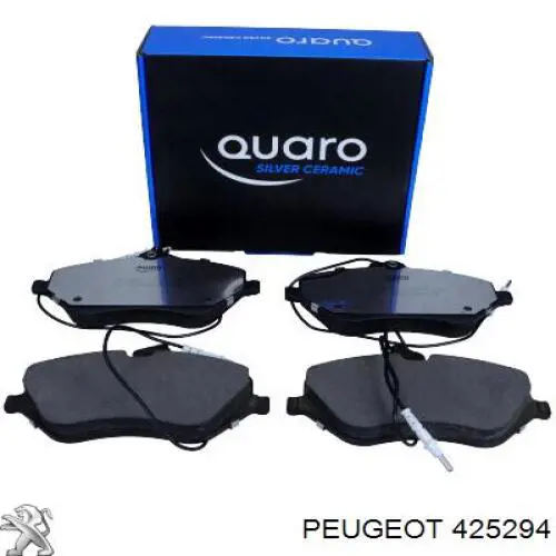 Pastillas de freno 425294 Peugeot/Citroen