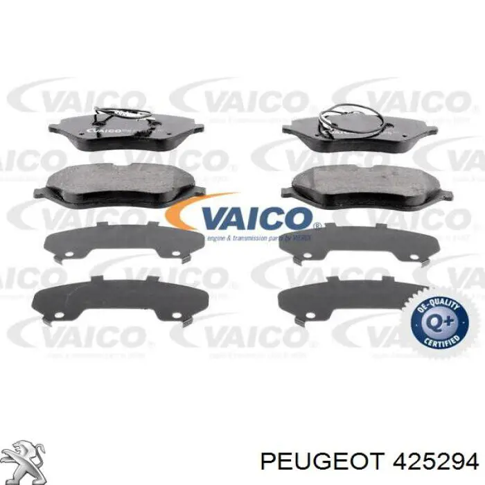 Pastillas freno delanteras Peugeot/Citroen 425294 precio, desde 42,34 EUR