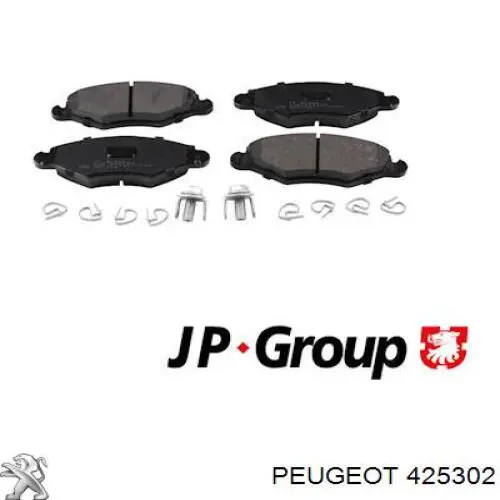 Comprar 425302 Peugeot/Citroen Pastillas delanteras de freno