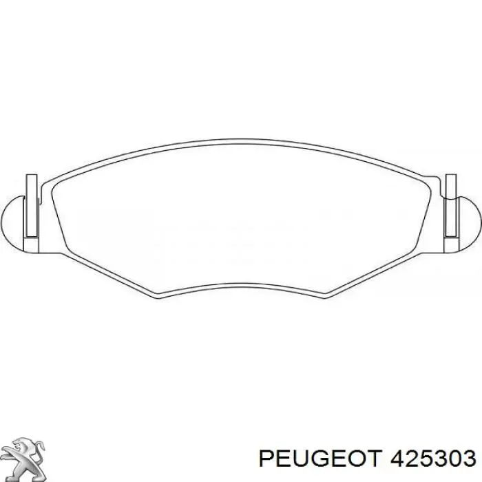 Pastillas freno delanteras Peugeot/Citroen 425303 precio, desde 19,54 EUR