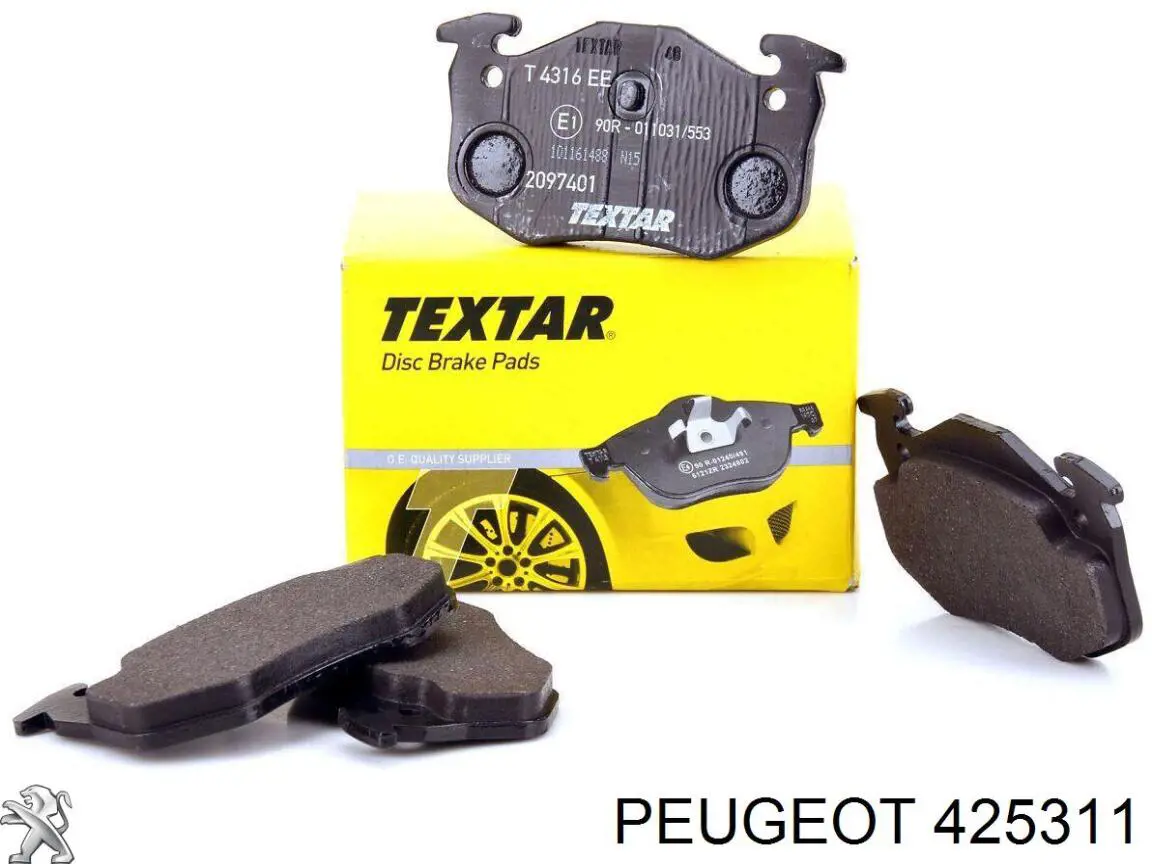 Pastillas traseras de freno Peugeot/Citroen 425311 precio, desde 16,05 EUR