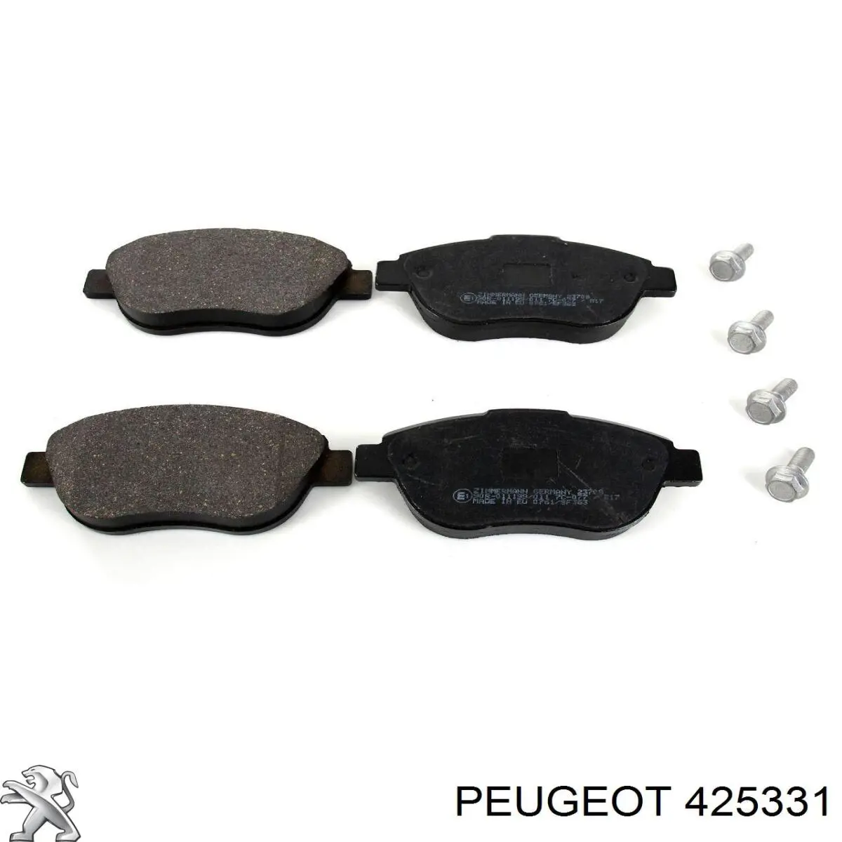 Pastillas de freno delanteras Citroen C3 1 FC