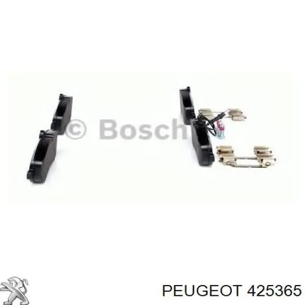 Pastillas freno delanteras Peugeot/Citroen 425365 precio, desde 32,32 EUR