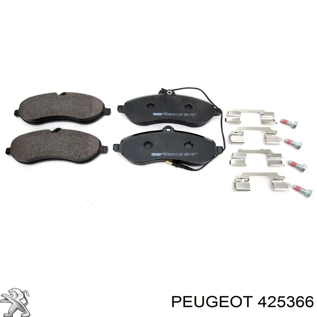 Comprar 425366 Peugeot/Citroen Pastillas delanteras de freno