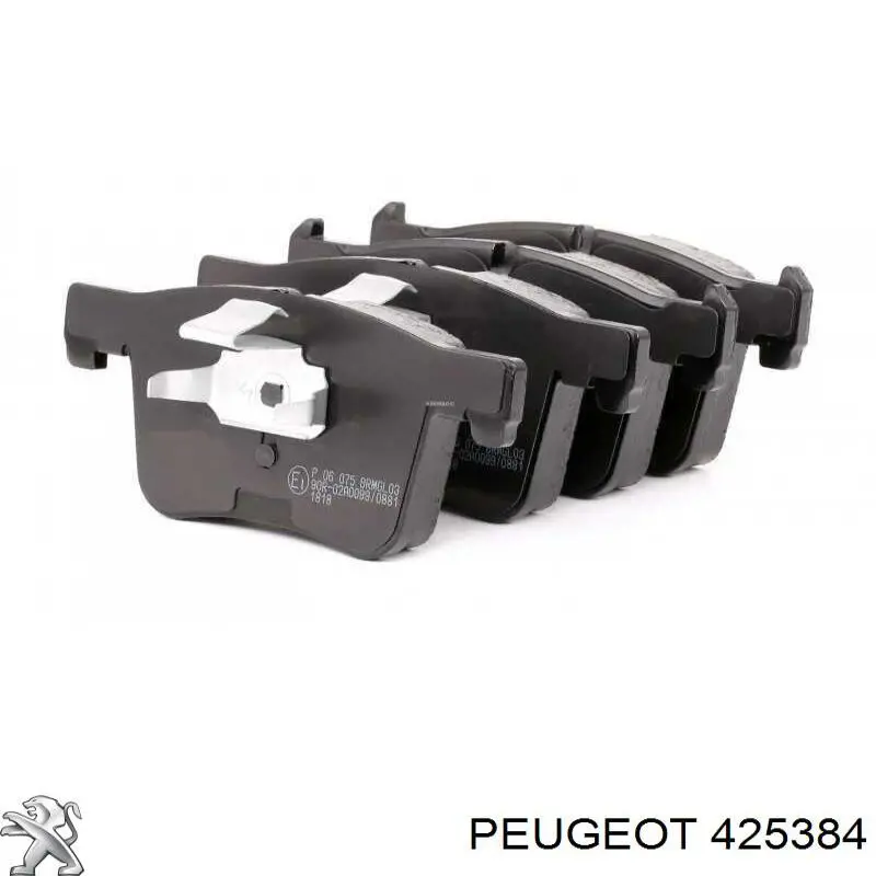 425384 Peugeot/Citroen Pastillas delanteras
