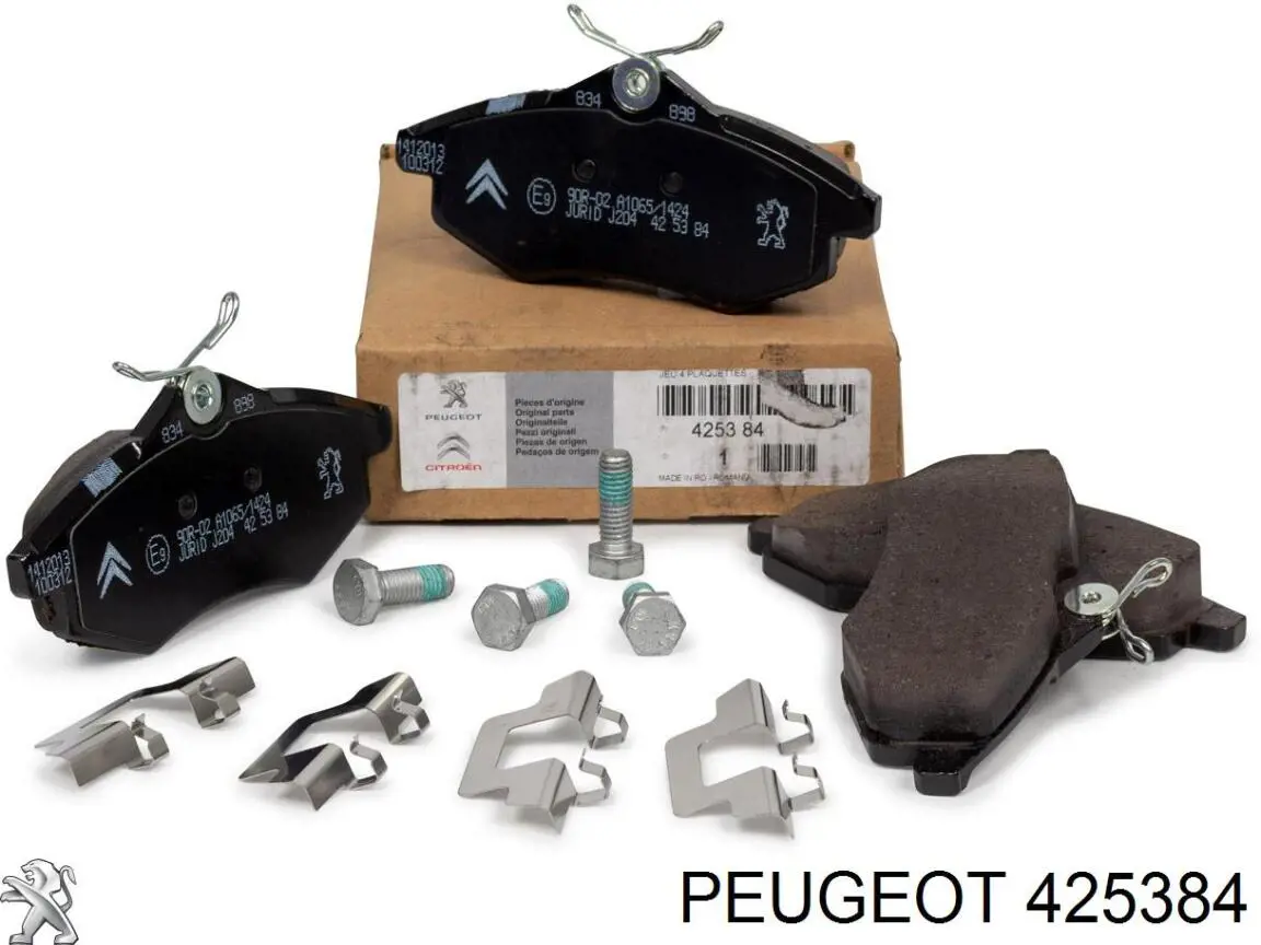 Pastillas freno delanteras Peugeot/Citroen 425384 precio, desde 20,45 EUR