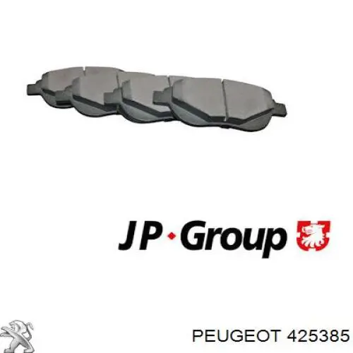 Pastillas de freno delanteras Citroen C3 1 FC