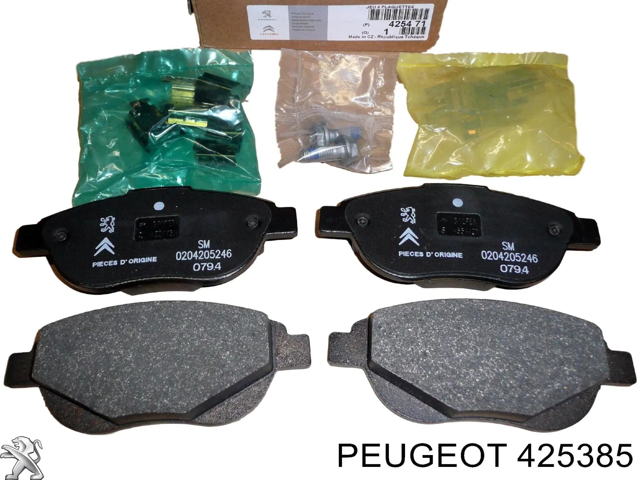 Pastillas de freno delanteras Citroen C3 1 FC