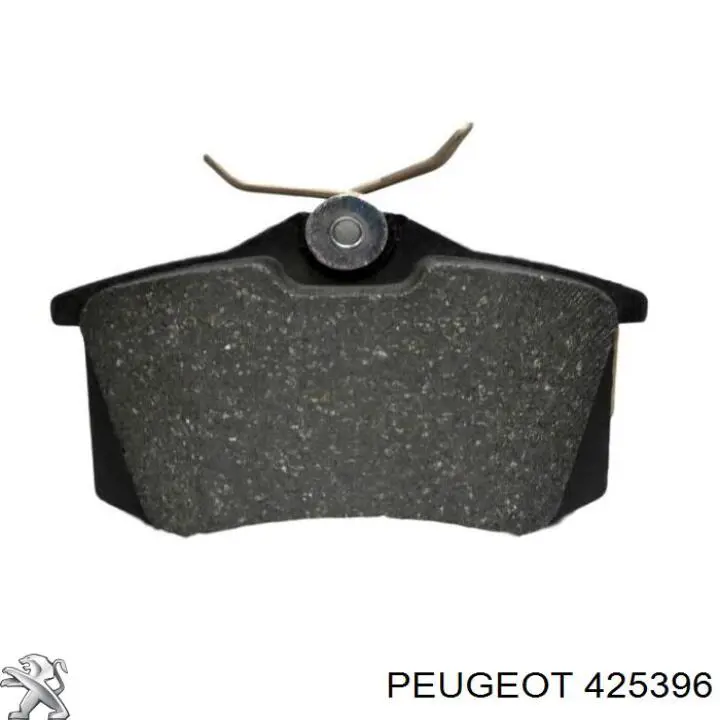 Comprar 425396 Peugeot/Citroen Pastillas de freno traseras