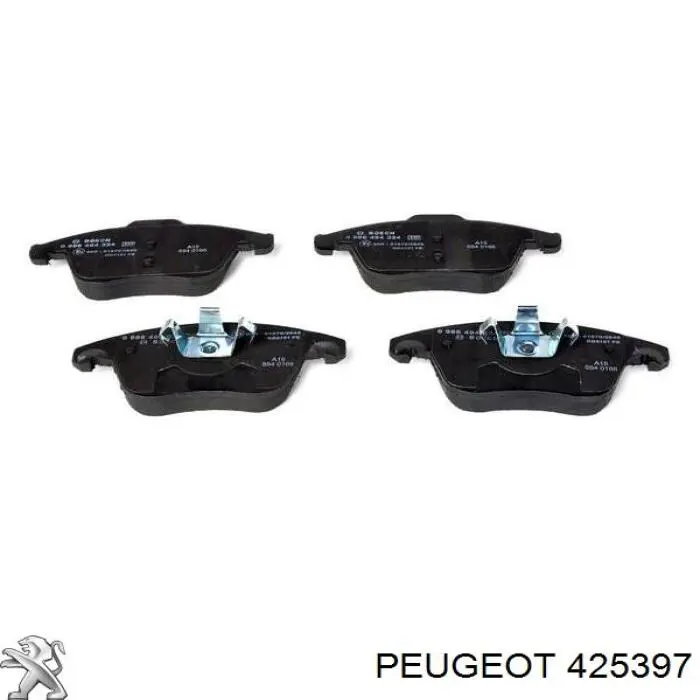 Pastillas freno delanteras Peugeot/Citroen 425397 precio, desde 33,82 EUR