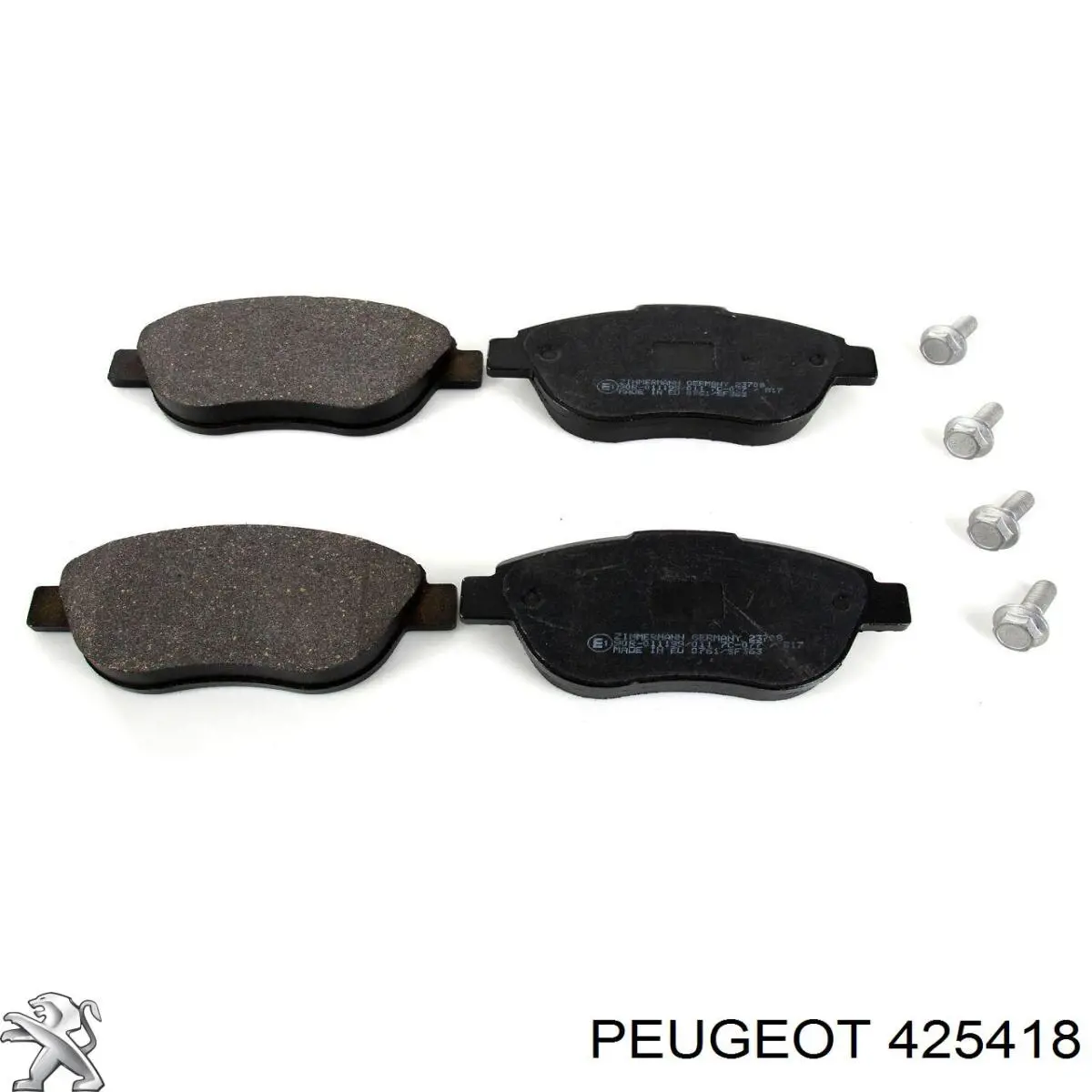 Pastillas de freno delanteras Citroen C3 1 FC