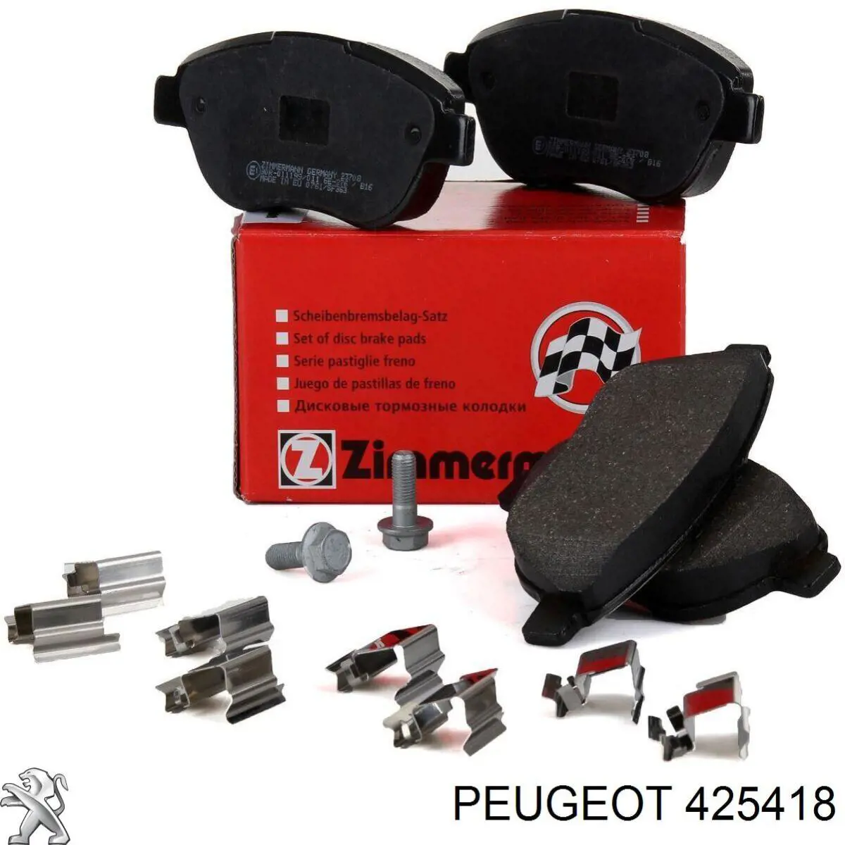 Pastillas de freno delanteras Citroen C3 1 FC