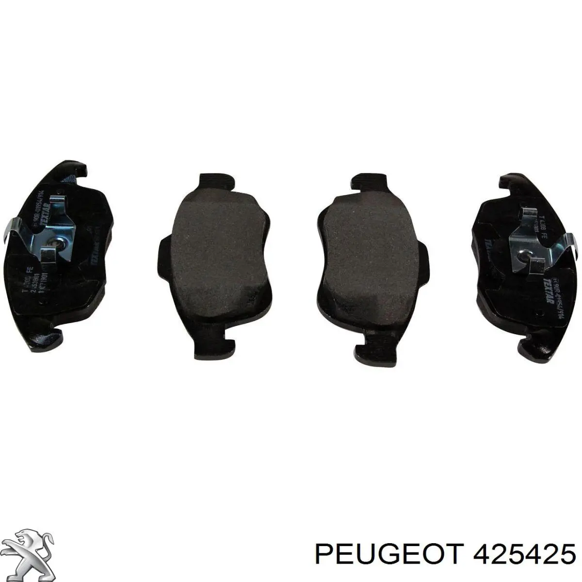 Pastillas de freno delanteras Citroen C4 UA