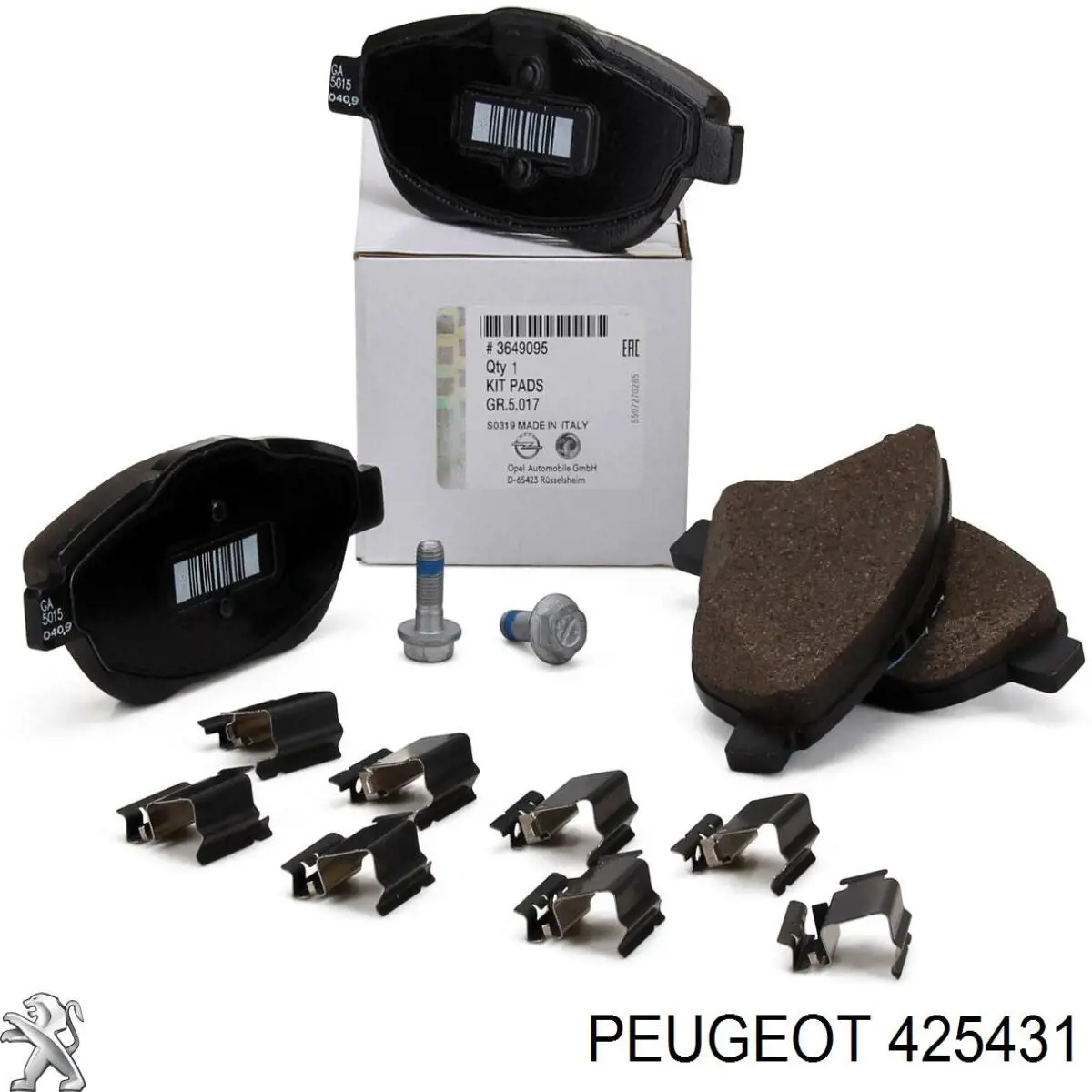 Pastillas freno delanteras Peugeot/Citroen 425431 precio, desde 32,65 EUR